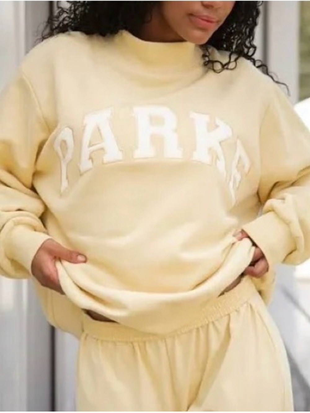 Parke mock neck